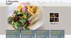 Desktop Screenshot of amoveablefeastcatering.com